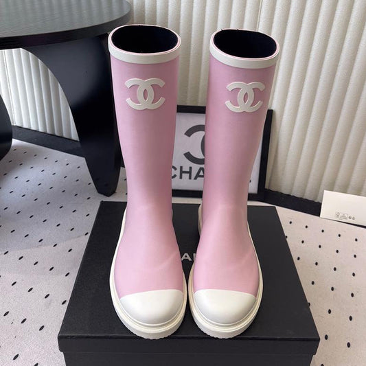 Viral Rubber Boots Pink